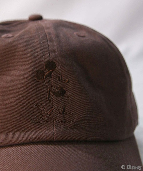 GOOD ROCK SPEED（グッドロックスピード）の「Ｍｉｃｋｅｙ刺繍ＣＡＰ（キャップ・レディース・ブラウン/ネイビー・FREE）」の18枚目の写真
