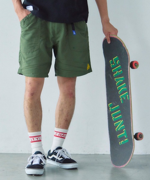 GERRY（ジェリー）の「GERRY ﾅｲﾛﾝｶﾞｰﾃﾞﾆﾝｸﾞｸﾗｲﾐﾝｸﾞｼｮｰﾄﾊﾟﾝﾂ（その他パンツ・メンズ・ブラック/オリーブ/その他6/ダークグリーン/ブルー/その他12/その他7/ピンク/ライム/グリーン/ブラウン/レオパード/チャコール/パープル/インディゴブルー/その他11/その他1/その他2/その他3・M/L/XL）」の5枚目の写真