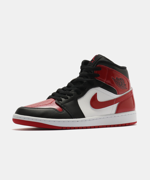 JORDAN BRAND(ジョーダンブランド)の「JORDAN BRAND AIR JORDAN 1 MID SE HV4091-006(スニーカー・メンズ・レッド・28cm/27.5cm/27cm/26.5cm/26cm)」の2枚目の写真