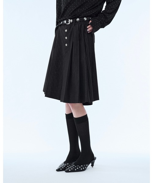 seyto(セイト)の「Leather round studs belt / レザーラウンドスタッズベルト(ベルト・メンズ・ブラック・FREE)」の15枚目の写真