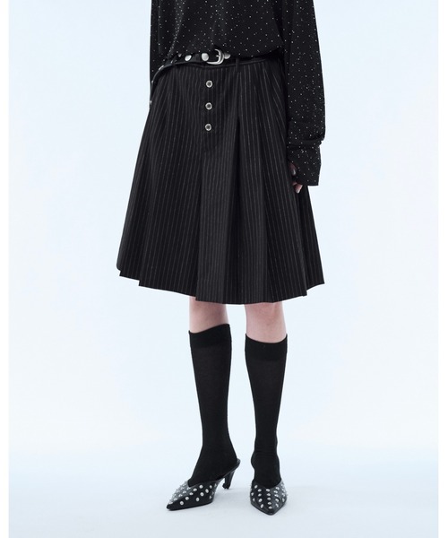 seyto(セイト)の「Leather round studs belt / レザーラウンドスタッズベルト(ベルト・メンズ・ブラック・FREE)」の16枚目の写真