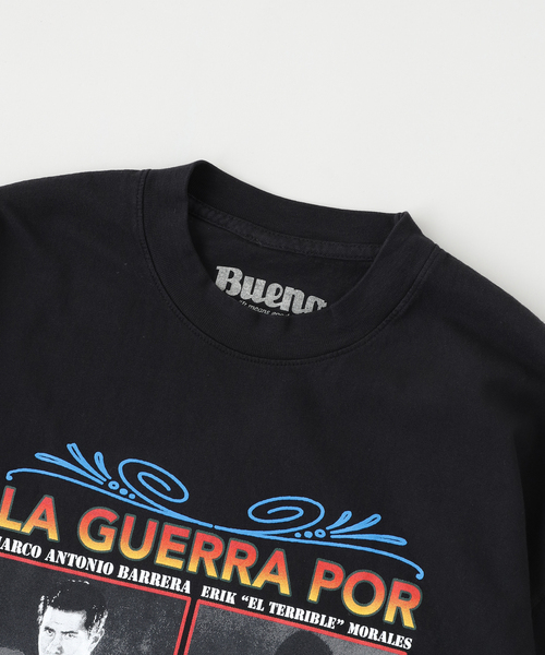 BUENO(ブエノ)の「Bueno / ブエノ LA GUERRA POR LA BANDERA TEE(Tシャツ/カットソー・メンズ・ブラック・LARGE/MEDIUM)」の3枚目の写真