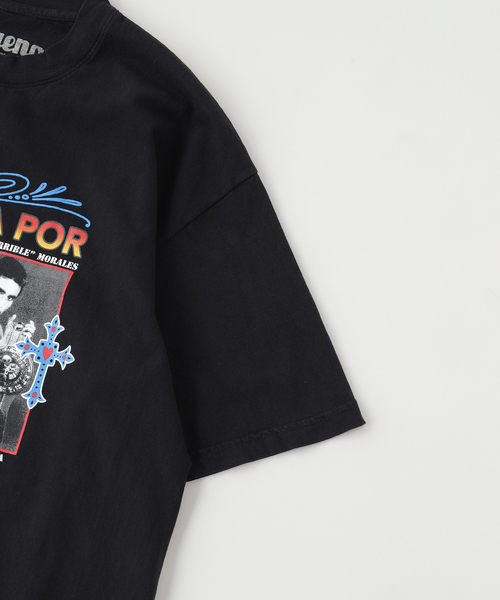 BUENO(ブエノ)の「Bueno / ブエノ LA GUERRA POR LA BANDERA TEE(Tシャツ/カットソー・メンズ・ブラック・LARGE/MEDIUM)」の4枚目の写真