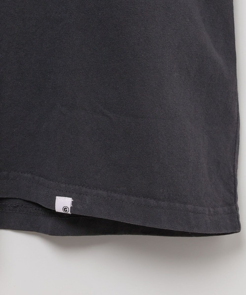 GEORGE'S(ジョージズ)の「ヒヤケフットボールプリントTシャツ(Tシャツ/カットソー・メンズ・グリーン/ライトグレー/ブラック・MEDIUM/LARGE)」の7枚目の写真