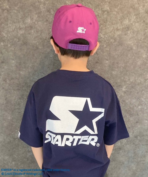 STARTER（スターター）の「STARTER スターター キッズ CAP（STA23-03）（キャップ・キッズ・ブラック/パープル・54/56）」の9枚目の写真