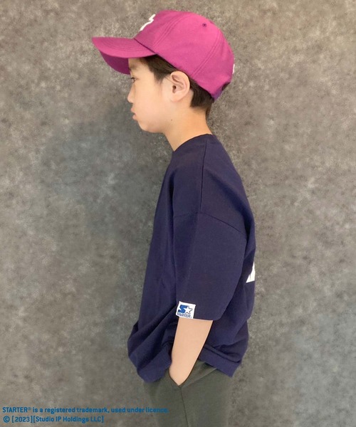 STARTER（スターター）の「STARTER スターター キッズ CAP（STA23-03）（キャップ・キッズ・ブラック/パープル・54/56）」の10枚目の写真