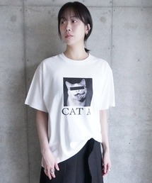 grapevine by k3（グレープバインバイケースリー）の「CAT A T-SHIRTS（Tシャツ/カットソー）」