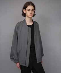 CLEL】Wool Blend Tech Melton 2Way Blouson / ウールブレンド テック