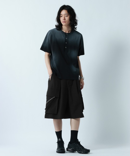 RAGEBLUE(レイジブルー)の「PARACHUTE HALF PANTS/パラシュートハーフパンツ(カーゴパンツ・メンズ・ブラック/グレー系その他・LARGE/MEDIUM)」の4枚目の写真
