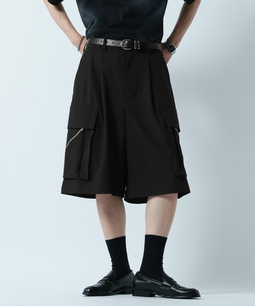 RAGEBLUE(レイジブルー)の「PARACHUTE HALF PANTS/パラシュートハーフパンツ(カーゴパンツ・メンズ・ブラック/グレー系その他・LARGE/MEDIUM)」の16枚目の写真