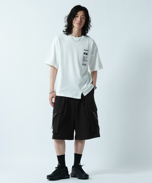 RAGEBLUE(レイジブルー)の「PARACHUTE HALF PANTS/パラシュートハーフパンツ(カーゴパンツ・メンズ・ブラック/グレー系その他・LARGE/MEDIUM)」の6枚目の写真