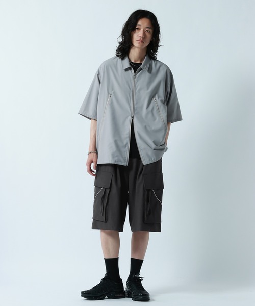 RAGEBLUE(レイジブルー)の「PARACHUTE HALF PANTS/パラシュートハーフパンツ(カーゴパンツ・メンズ・ブラック/グレー系その他・LARGE/MEDIUM)」の19枚目の写真