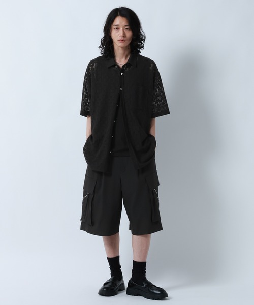 RAGEBLUE(レイジブルー)の「PARACHUTE HALF PANTS/パラシュートハーフパンツ(カーゴパンツ・メンズ・ブラック/グレー系その他・LARGE/MEDIUM)」の22枚目の写真