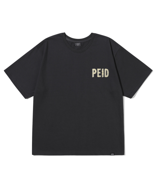 PEID（ペイド）の「PDテープ半袖Tシャツチャコール（Tシャツ/カットソー・レディース・チャコール・1/2/3/4/5/6）」の2枚目の写真
