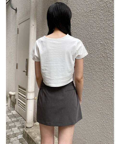 MURUA(ムルーア)の「ダブルベルトミニスカート 夏服(スカート・レディース・グレー/ブラック/その他・2/1)」の19枚目の写真