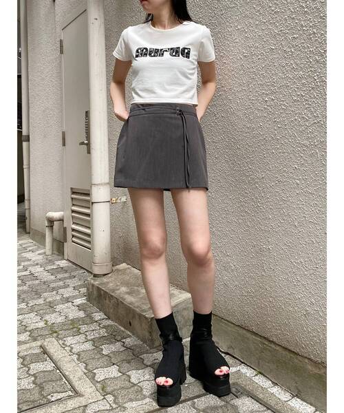 MURUA(ムルーア)の「ダブルベルトミニスカート 夏服(スカート・レディース・グレー/ブラック/その他・2/1)」の21枚目の写真