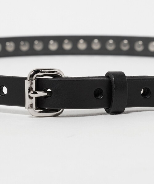 Steven Alan（スティーブンアラン）の「＜MASTER&Co. × Steven Alan＞ROUND STUDS BELT/ベルト（ベルト・レディース・ブラック・28inch/30inch）」の5枚目の写真