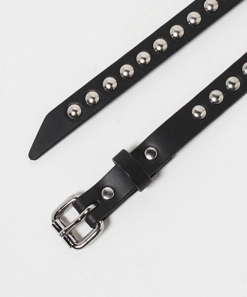 Steven Alan（スティーブンアラン）の「＜MASTER&Co. × Steven Alan＞ROUND STUDS BELT/ベルト（ベルト・レディース・ブラック・28inch/30inch）」の6枚目の写真