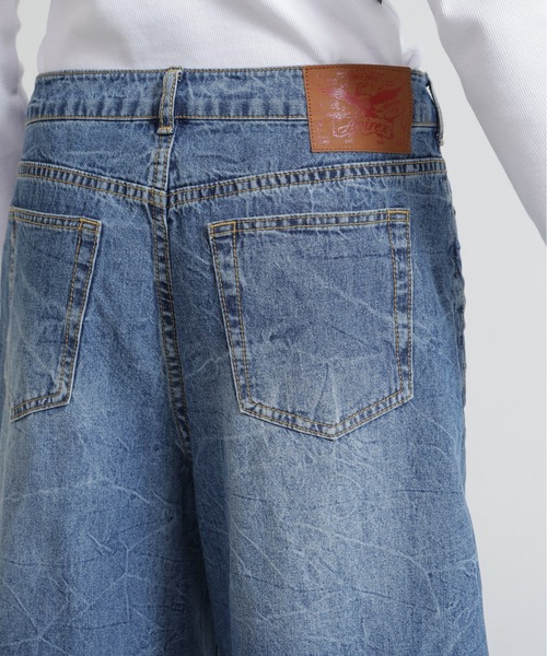 AVIREX(アヴィレックス)の「BERMUDA HALF DENIM PANTS(デニムパンツ・レディース・ベージュ/ブルー系その他・S/M)」の11枚目の写真
