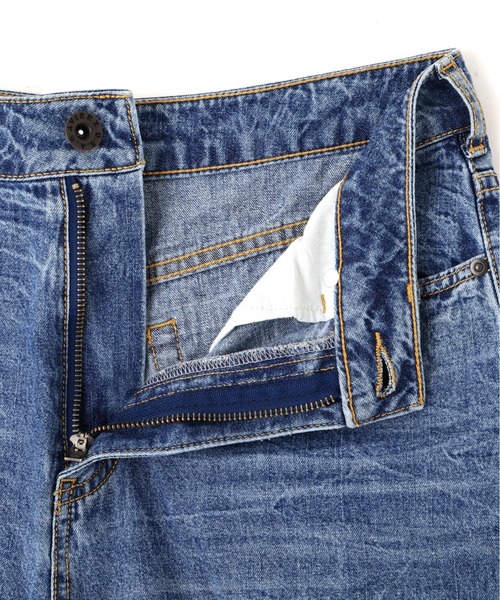 AVIREX(アヴィレックス)の「BERMUDA HALF DENIM PANTS(デニムパンツ・レディース・ベージュ/ブルー系その他・S/M)」の13枚目の写真