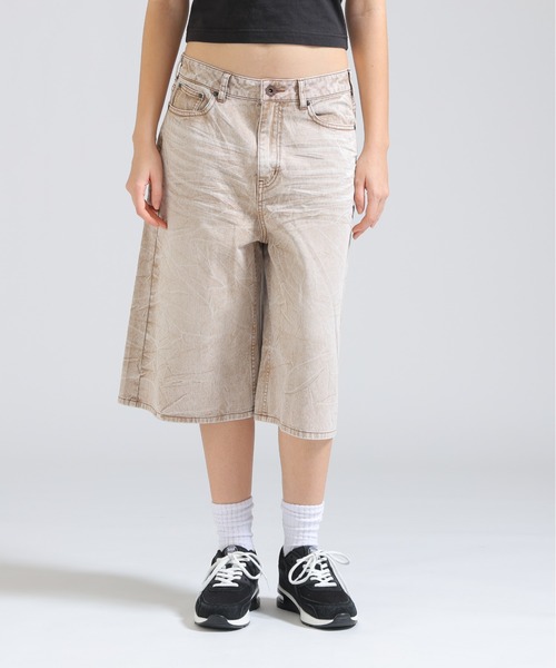AVIREX(アヴィレックス)の「BERMUDA HALF DENIM PANTS(デニムパンツ・レディース・ベージュ/ブルー系その他・S/M)」の15枚目の写真