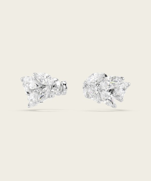 SWAROVSKI(スワロフスキー)の「【公式】【スワロフスキー】Mesmera イヤーカフ, マーキスカット, ホワイト, ロジウム・プレーティング(イヤリング・レディース・シルバー系・ONE SIZE)」の4枚目の写真