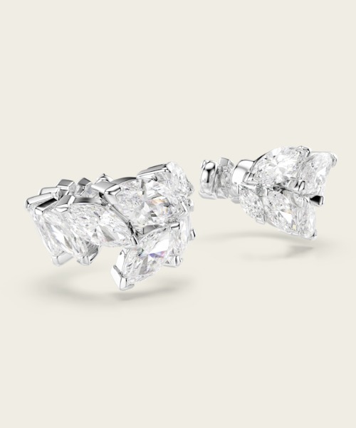 SWAROVSKI(スワロフスキー)の「【公式】【スワロフスキー】Mesmera イヤーカフ, マーキスカット, ホワイト, ロジウム・プレーティング(イヤリング・レディース・シルバー系・ONE SIZE)」の5枚目の写真