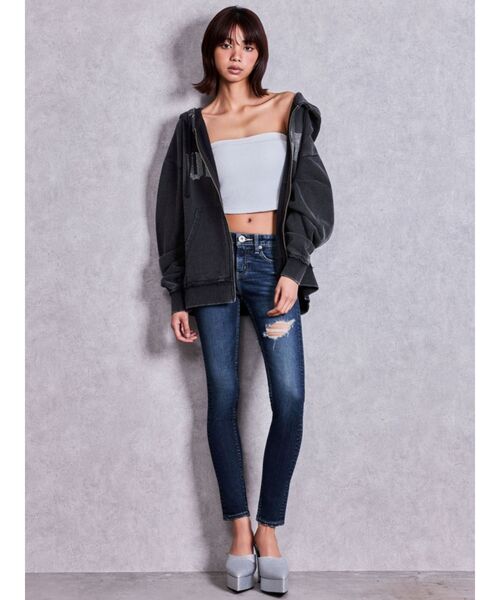 GYDA(ジェイダ)の「Shiny glitterミュール(パンプス・レディース・ブラック/シルバー・LARGE/SMALL/MEDIUM)」の18枚目の写真