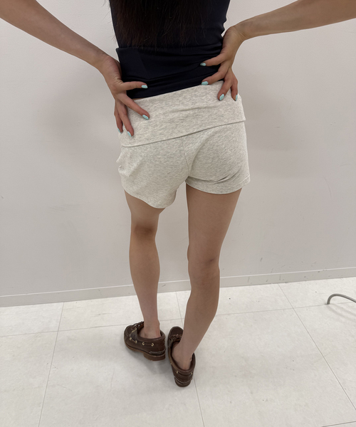Oriens JOURNAL STANDARD（オリエンス ジャーナルスタンダード）の「lxavyiホットパンツ（その他パンツ・レディース・ライトグレー/ネイビー・FREE）」の9枚目の写真