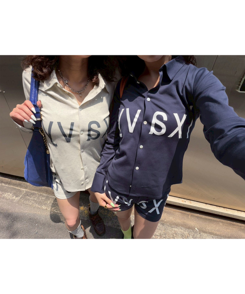 Oriens JOURNAL STANDARD(オリエンス ジャーナルスタンダード)の「lxavyiホットパンツ(その他パンツ・レディース・ライトグレー/ネイビー・FREE)」の22枚目の写真