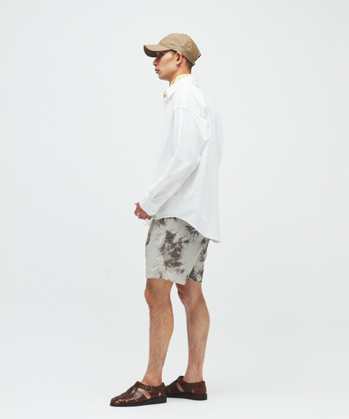 JOURNAL STANDARD(ジャーナルスタンダード)の「迷迭香 / マンネンロウ 別注 オーバーダイ ハーベストショーツ(その他パンツ・メンズ・ピンク/ブラウン/ライトグレー・2/3)」の21枚目の写真