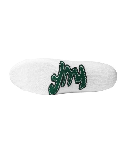 HUF(ハフ)の「STUCK ON YOU CREW SOCKS(ソックス/靴下・メンズ・ホワイト・O/S)」の2枚目の写真