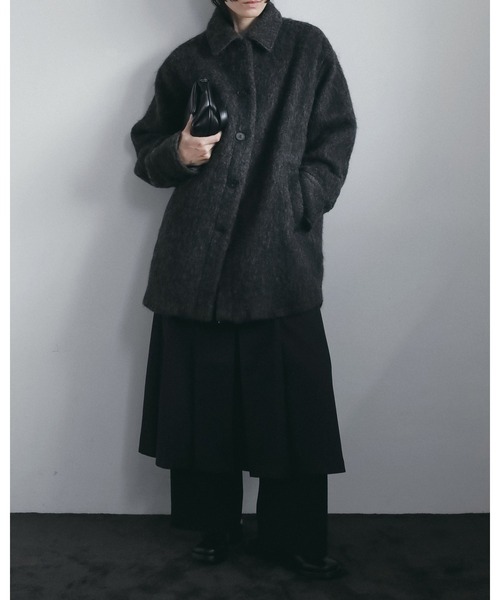 anuke（アンヌーク）の「Ecoleather Wrap Bag（ハンドバッグ・レディース・ブラック/ライトグリーン・FREE）」の5枚目の写真
