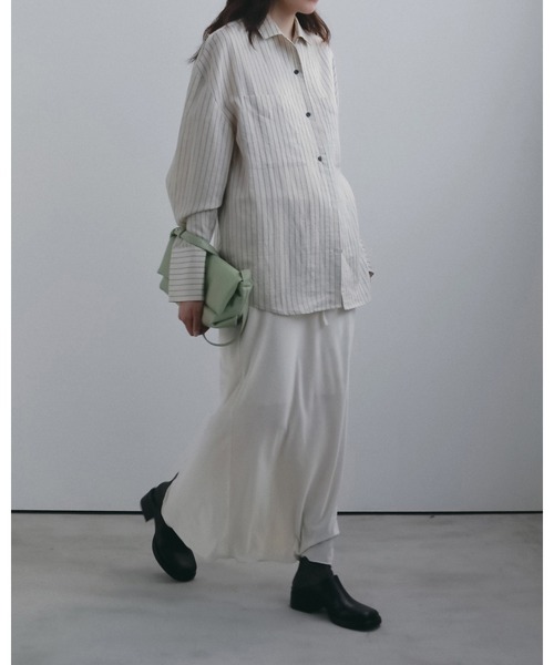 anuke（アンヌーク）の「Ecoleather Wrap Bag（ハンドバッグ・レディース・ブラック/ライトグリーン・FREE）」の7枚目の写真