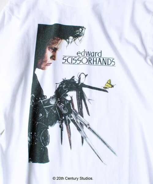 GOOD ROCK SPEED（グッドロックスピード）の「【GOOD ROCK SPEED】『シザーハンズ』 ロンT（Tシャツ/カットソー・メンズ・ブラック/ホワイト・L/M）」の6枚目の写真