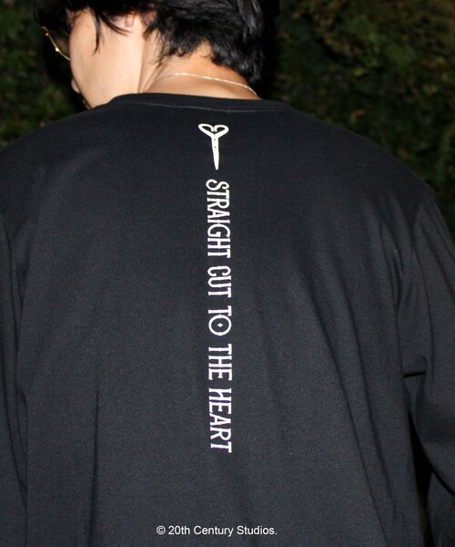 GOOD ROCK SPEED（グッドロックスピード）の「【GOOD ROCK SPEED】『シザーハンズ』 ロンT（Tシャツ/カットソー・メンズ・ブラック/ホワイト・L/M）」の11枚目の写真