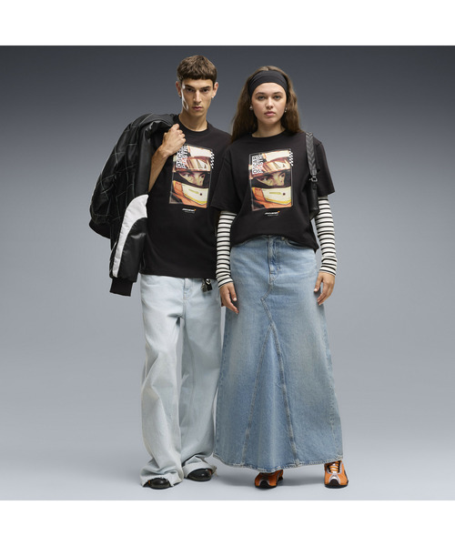 PUMA(プーマ)の「PUMA プーマ メンズ マクラーレン レーシング ドライバー 半袖 Tシャツ ピア(Tシャツ/カットソー・メンズ・オレンジ系その他/ブラック・X-LARGE/X-SMALL/MEDIUM/SMALL/LARGE)」の4枚目の写真