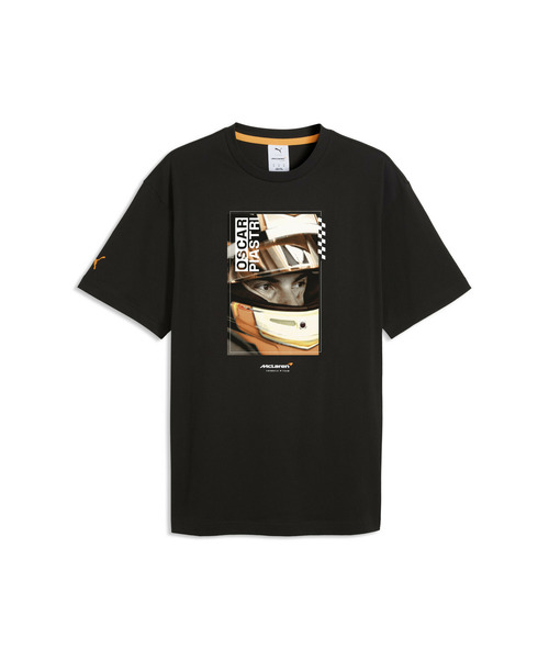 PUMA(プーマ)の「PUMA プーマ メンズ マクラーレン レーシング ドライバー 半袖 Tシャツ ピア(Tシャツ/カットソー・メンズ・オレンジ系その他/ブラック・X-LARGE/X-SMALL/MEDIUM/SMALL/LARGE)」の6枚目の写真