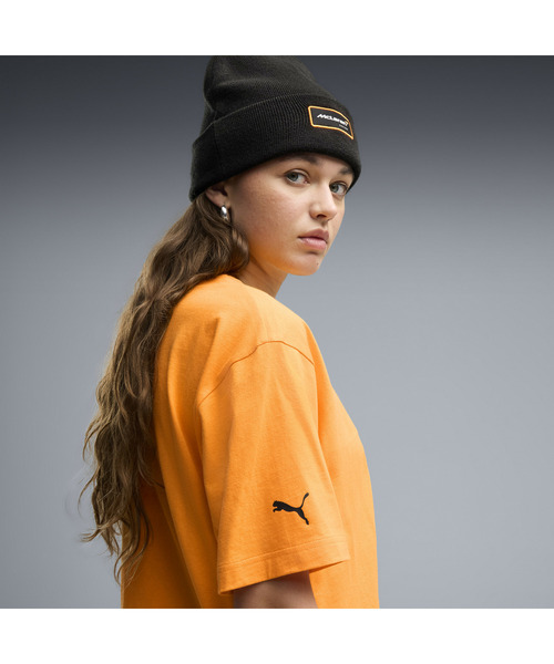 PUMA(プーマ)の「PUMA プーマ メンズ マクラーレン レーシング ドライバー 半袖 Tシャツ ピア(Tシャツ/カットソー・メンズ・オレンジ系その他/ブラック・X-LARGE/X-SMALL/MEDIUM/SMALL/LARGE)」の8枚目の写真