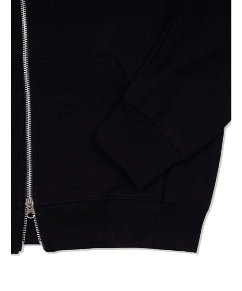 FABULOUS ARCHIVE（ファビュラスアーカイブ）の「PEGASUS CROP HOODIE ZIP-UP BLACK(FCG1ZP694M)（パーカー・レディース・ブラック・MEDIUM）」の6枚目の写真