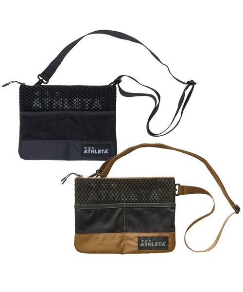 ATHLETA(アスレタ)の「【容量約3L】≪athleta≫スマホも財布も身軽に持てる!街歩きからスポーツ観戦、旅行のサブバッグまで頼れる約3Lサイズの超軽量サコッシュ(ショルダーバッグ・レディース・ブラック/ブラウン・F)」の20枚目の写真