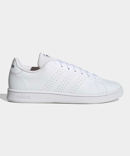 adidas(アディダス)の「アドバンコート ベース / ADVANCOURT Base / アディダス adidas(スニーカー・メンズ・ホワイト×ネイビー・22.5cm/23.0cm/23.5cm/24.0cm/24.5cm/25.0cm/25.5cm/26.0cm/26.5cm/27.0cm/27.5cm/28.0cm/28.5cm/29.0cm/29.5cm)」の8枚目の写真
