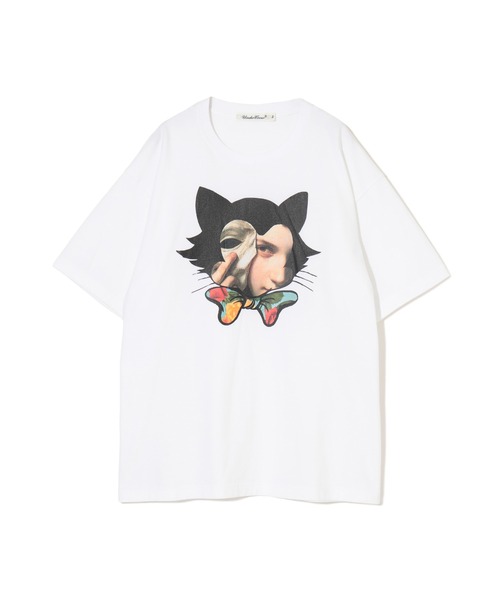 UNDERCOVER（アンダーカバー）の「UC2F2801（Tシャツ/カットソー・レディース・ホワイト/ダークグレー/イエロー・2/1）」の2枚目の写真