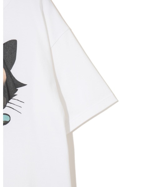 UNDERCOVER（アンダーカバー）の「UC2F2801（Tシャツ/カットソー・レディース・ホワイト/ダークグレー/イエロー・2/1）」の4枚目の写真