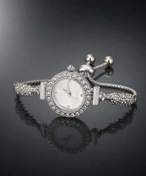 Burner(バーナー)の「【lux sea jewelry(ラックス・シー・ジュエリー)】アナログ腕時計 lux-anawatch-4-7【RBT】(アナログ腕時計・レディース・シルバー・FREE)」の1枚目の写真