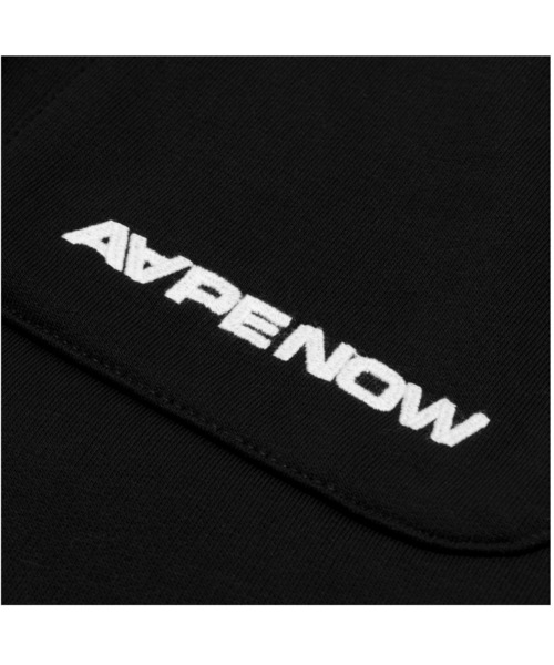 AAPE BY A BATHING APE（エーエイプバイアベイシングエイプ）の「AAPE NOW SWEAT PANTS（スウェットパンツ・メンズ・ブラック・MEDIUM/LARGE）」の9枚目の写真