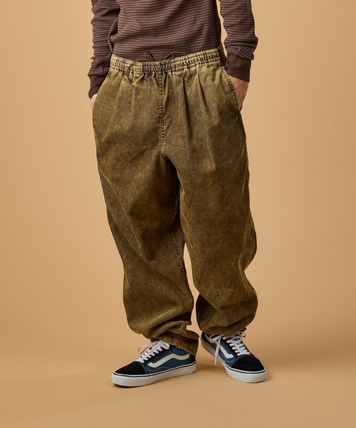 BURLAP OUTFITTER(バーラップアウトフィッター)の「QD CORD TRACK PANT/ クイックドライ コード トラックパンツ(その他パンツ・メンズ・スミクロ/ブラック/ベージュ系その他/ブラウン系その他・MEDIUM/SMALL/LARGE)」の3枚目の写真