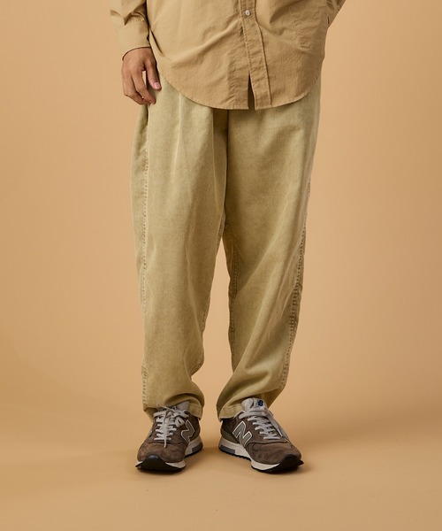 BURLAP OUTFITTER(バーラップアウトフィッター)の「QD CORD TRACK PANT/ クイックドライ コード トラックパンツ(その他パンツ・メンズ・スミクロ/ブラック/ベージュ系その他/ブラウン系その他・MEDIUM/SMALL/LARGE)」の4枚目の写真