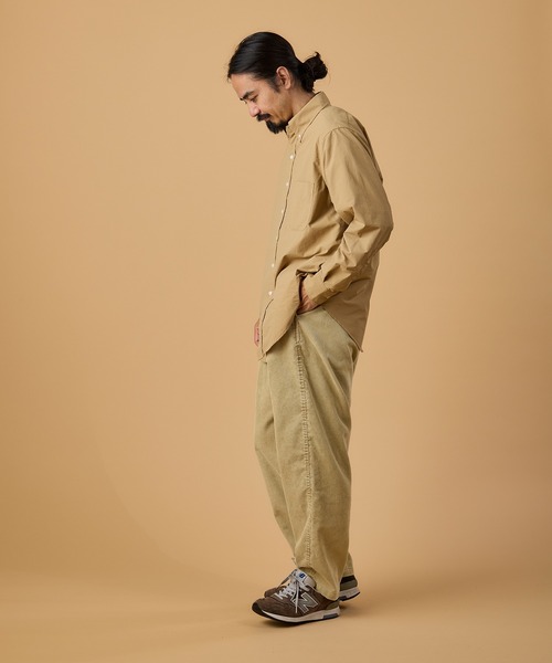 BURLAP OUTFITTER(バーラップアウトフィッター)の「QD CORD TRACK PANT/ クイックドライ コード トラックパンツ(その他パンツ・メンズ・スミクロ/ブラック/ベージュ系その他/ブラウン系その他・MEDIUM/SMALL/LARGE)」の9枚目の写真