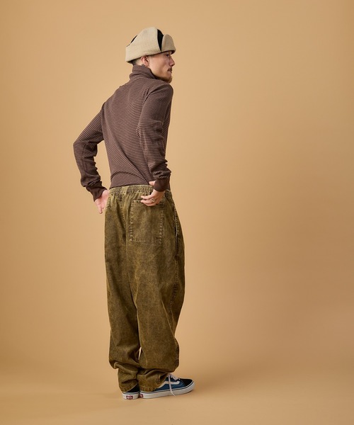 BURLAP OUTFITTER(バーラップアウトフィッター)の「QD CORD TRACK PANT/ クイックドライ コード トラックパンツ(その他パンツ・メンズ・スミクロ/ブラック/ベージュ系その他/ブラウン系その他・MEDIUM/SMALL/LARGE)」の12枚目の写真